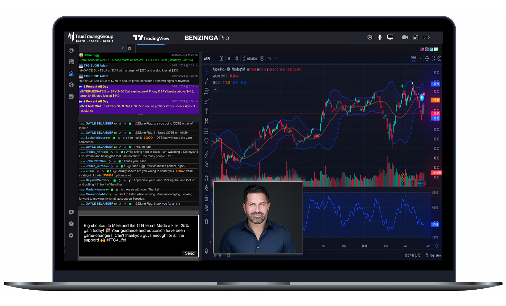 Lume MarketFX dashboard